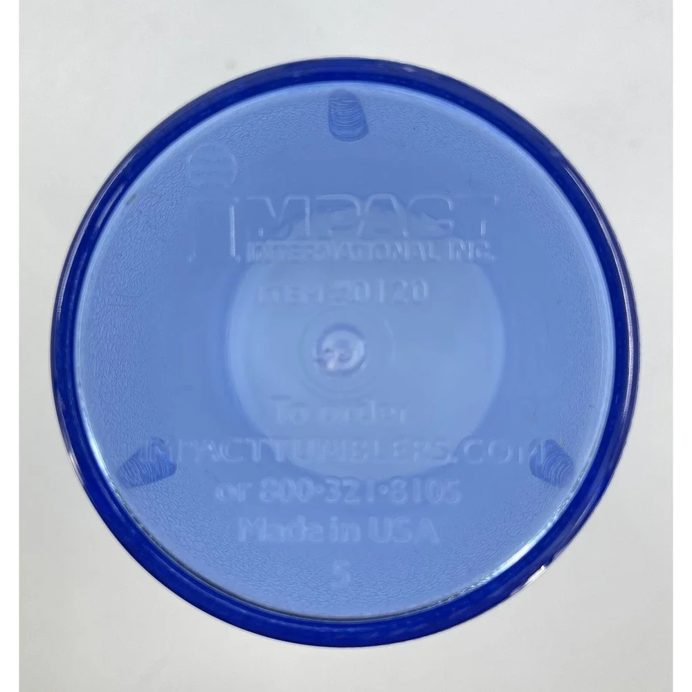 Lot of 6 New Pepsi Restaurant Style Plastic Cup Impact Intl. Item #0120 20 Ounce